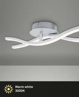 Designová stropní svítidla BRILONER LED nástěnné a stropní svítidlo, 37 cm, 12 W, hliník BRI 3194-029