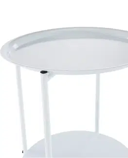 Konferenční stolky Odkládací stolek s kolečky DERIN Tempo Kondela