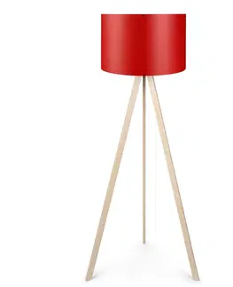 Svítidla Opviq Stojací lampa AYD II 140 cm červená