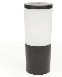 Sloupková světla Fumagalli LED soklové světlo Amelia, CCT, černá, výška 25 cm