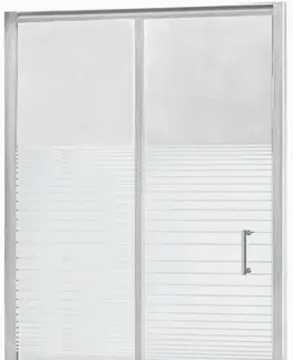 Sprchové kouty MEXEN Apia posuvné sprchové dveře 100 cm dekor, chrom 845-100-000-01-20