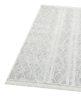 Koberce a koberečky Conceptum Hypnose Koberec 160 x 230 cm Arux šedý/bílý