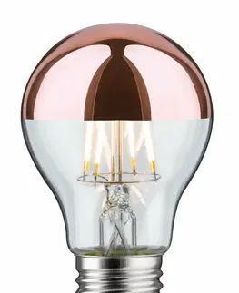 LED žárovky PAULMANN LED žárovka 6,5 W E27 zrcadlový svrchlík měď teplá bílá 286.71
