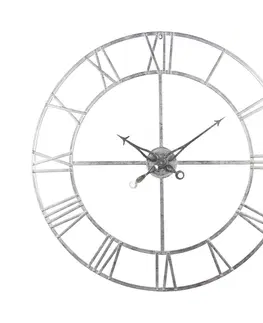 Stylové a designové hodiny Estila Designové nástěnné hodiny Skeleton 102cm