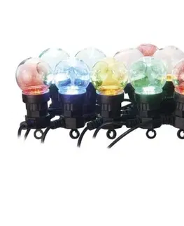 Vánoční světelné řetězy EMOS Světelný LED řetěz Bulb 5 m barevný
