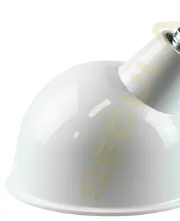 Industriální závěsná svítidla Segula 80519 závěsné svítidlo BROADWAY - bílá - E27