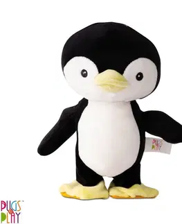 Hračky PUGS AT PLAY - Interaktivní zvířátko - tučňák Skipper černý