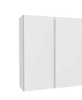 Šatní skříně Šatní skříň s posuvnými dveřmi PAOLI, bílá, 5 let záruka DOPRODEJ