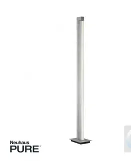 LED stojací lampy PAUL NEUHAUS PURE LINES LED stojací svítidlo, hliník, stmívatelné, otočné, vypínač 2700-5000K