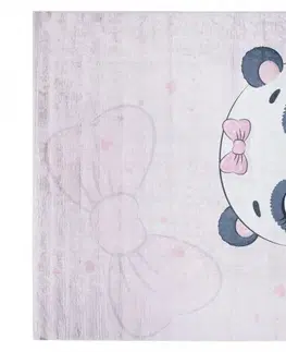 Dětské koberce Dětský koberec s rozkošným motivem pandy Šířka: 120 cm | Délka: 170 cm