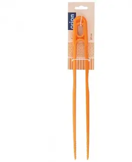 Obracečky Orion Pinzeta-obracečka silikon 30 cm oranžová 