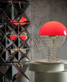 Stolní lampy Verpan VERPAN Wire Malá stolní lampa, červená
