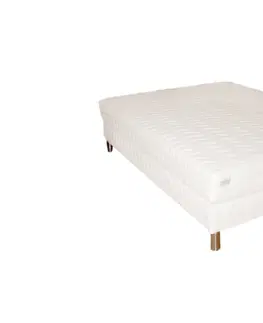Postele Expedo Čalouněná postel SNOW + matrace Comfort 14, 90 x 200 cm