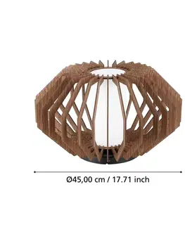 Stropní svítidla EGLO Stropní světlo Rusticaria s dřevěnými vzpěrami