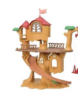 Dřevěné hračky Sylvanian families 5450 dobrodružný dům na stromě
