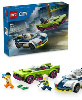 Hračky LEGO LEGO -  City 60415 Honička policejního auta a sporťák