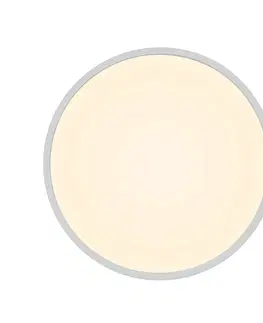 Inteligentní stropní svítidla Nordlux Stropní svítidlo LED Oja Smart, bílé, Ø 42 cm