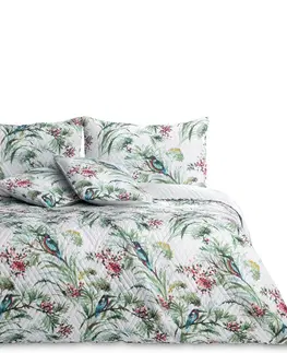 Přehozy AmeliaHome Oboustranný přehoz na postel Kingfisher 220x240 cm vícebarevný, velikost 220x240