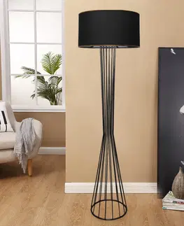 Lampy a lampičky Stojací lampa AYD-3058 černá