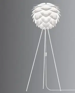 Stojací lampy UMAGE UMAGE Silvia medium stojací lampa Tripod bílá