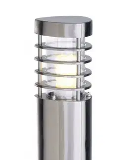 Stojací svítidla Light Impressions Kapego stojací svítidlo Estada 220-240V AC/50-60Hz E27 1x max. 11,00 W stříbrná 730009