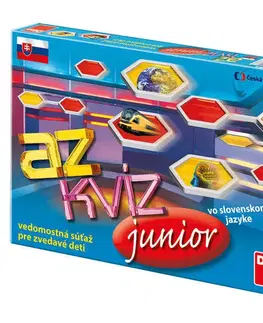 Hračky společenské hry DINOTOYS - Společenská hra AZ Kvíz Junior - Kč