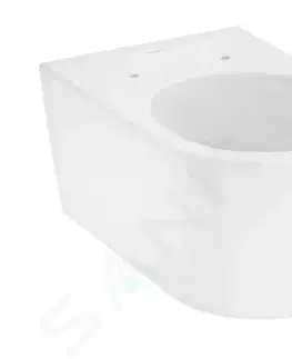 Záchody HANSGROHE EluPura S Závěsné WC, AquaHelix, SmartClean, bílá 61114450