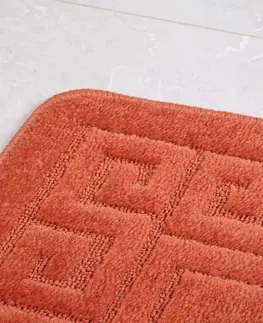 Koupelnové předložky L'essentiel Koupelnová sada koberečků ETHY oranžová