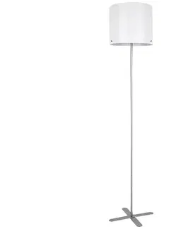 Lampy Rabalux Rabalux 74012 - Stojací lampa IZANDER 1xE27/40W/230V bílá/stříbrná 