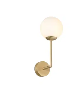 Klasická nástěnná svítidla FARO GALA nástěnná lampa, zlatá
