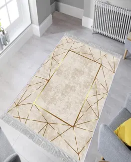 Koberce a koberečky Conceptum Hypnose Koberec Mirror 80x120 cm béžový