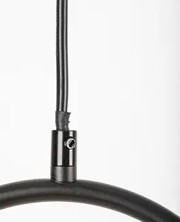Designová závěsná svítidla Rabalux závěsné svítidlo Ghita E27 1x MAX 20W černá 72028