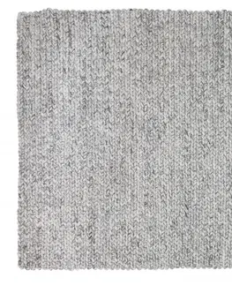 Designové a luxusní koberce Estila Moderní obdélníkový koberec Cordeo v šedém odstínu 240x160cm