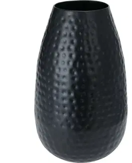 Vázy keramické Dekorativní váza Karasi černá, 18 x 30 cm