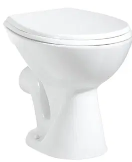 Záchody SAPHO WC mísa stojící, 36x47cm, zadní odpad, bílá TP330