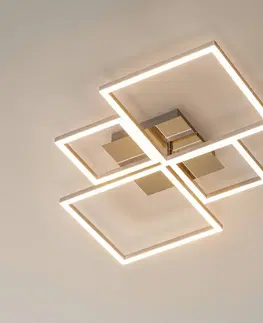 Stropní svítidla Briloner Rámové stropní svítidlo LED, stmívatelné pomocí nástěnného vypínače