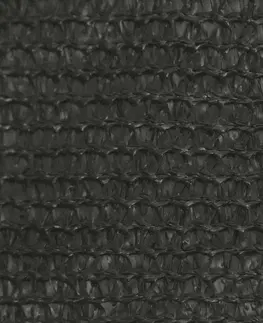 Stínící textilie Stínící plachta obdélníková HDPE 4 x 7 m Dekorhome Tmavě zelená