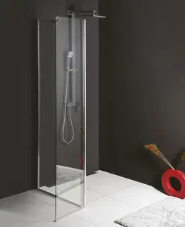 Sprchové kouty POLYSAN MODULAR SHOWER stěna k instalaci na zeď, pro připojení otočného panelu, 900  MS3A-90