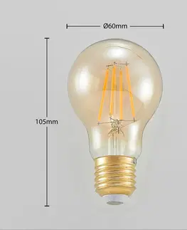 Stmívatelné LED žárovky Arcchio LED žárovka E27 A60 6,5W 2500K jantar 3 st.