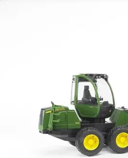 Hračky BRUDER - 02133 traktor John Deere 1210 s ramenem a 4 kládami
