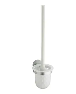 WC štětky Kela WC set ABRAMO eloxovaný hliník / plast O11,5cm x v44cm KL-22937
