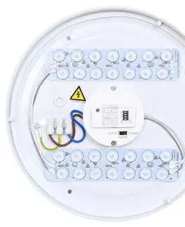 LED stropní svítidla Ecolite LED stropní svítidlo kruh HF senzor pohybu 12W 980lm CCT IP44 bílé WCLR-HF/12W/CCT