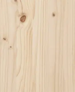 Grily Piknikový stůl 105 x 134 x 75 cm masivní borové dřevo