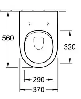 Záchody VILLEROY & BOCH Subway 2.0 Stojící WC, DirectFlush, alpská bílá 5602R001