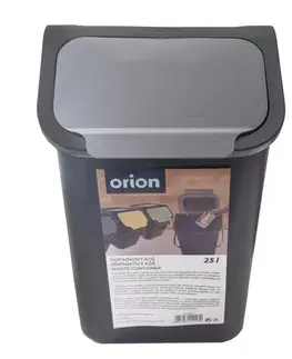 Odpadkové koše Orion Odpadkový koš na tříděný odpad 25 l, šedá 