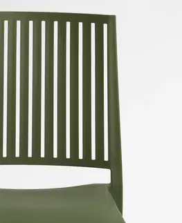 Jídelní sety Jídelní židle BARS Rojaplast Zelená