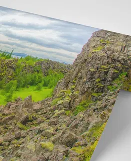 Samolepící tapety Samolepící fototapeta Národní park Thingvellir