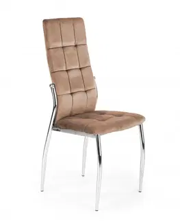 Židle Jídelní židle K416 Halmar Tmavě zelená
