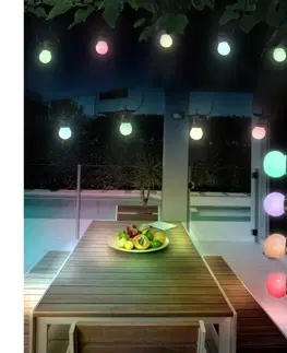 Osvětlení terasy a balkónu GLOBO NIRVANA 3401 LED světelná girlanda
