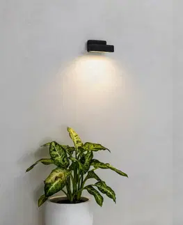 LED venkovní nástěnná svítidla FARO BALIC nástěnné svítidlo, černá
